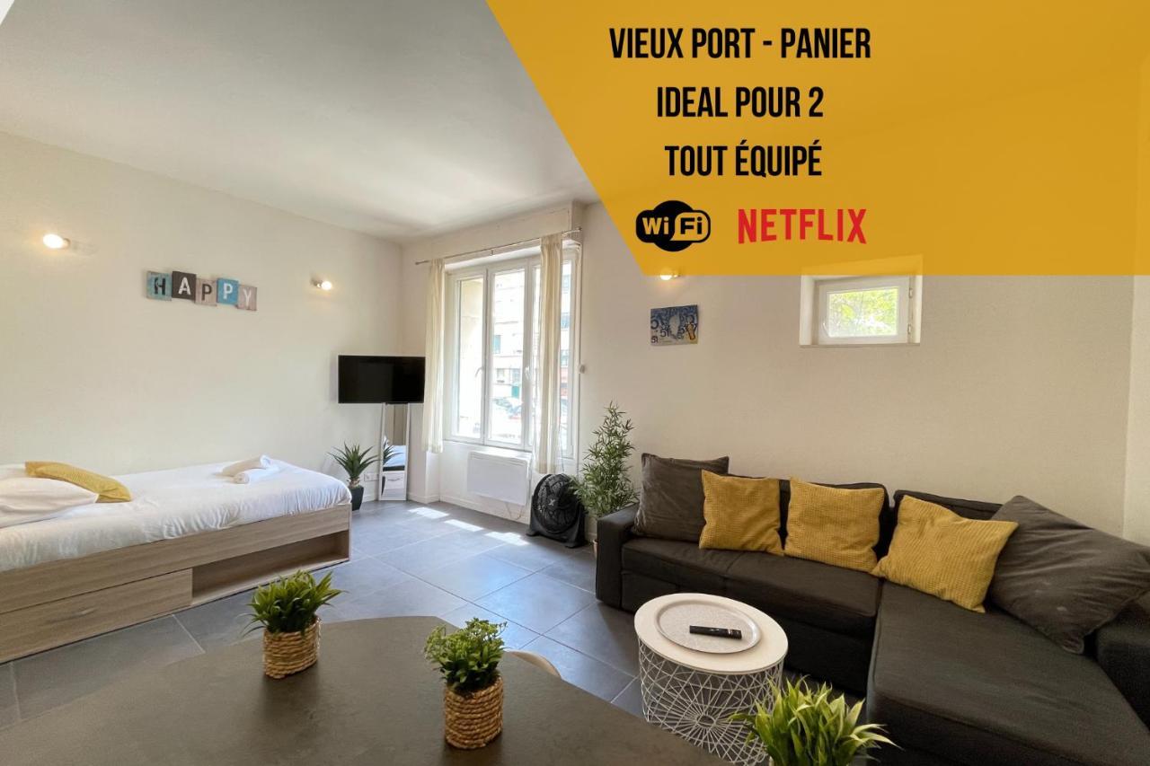 Apartamento Entre Le Vieux Port Et Le Panier Marsella Exterior foto